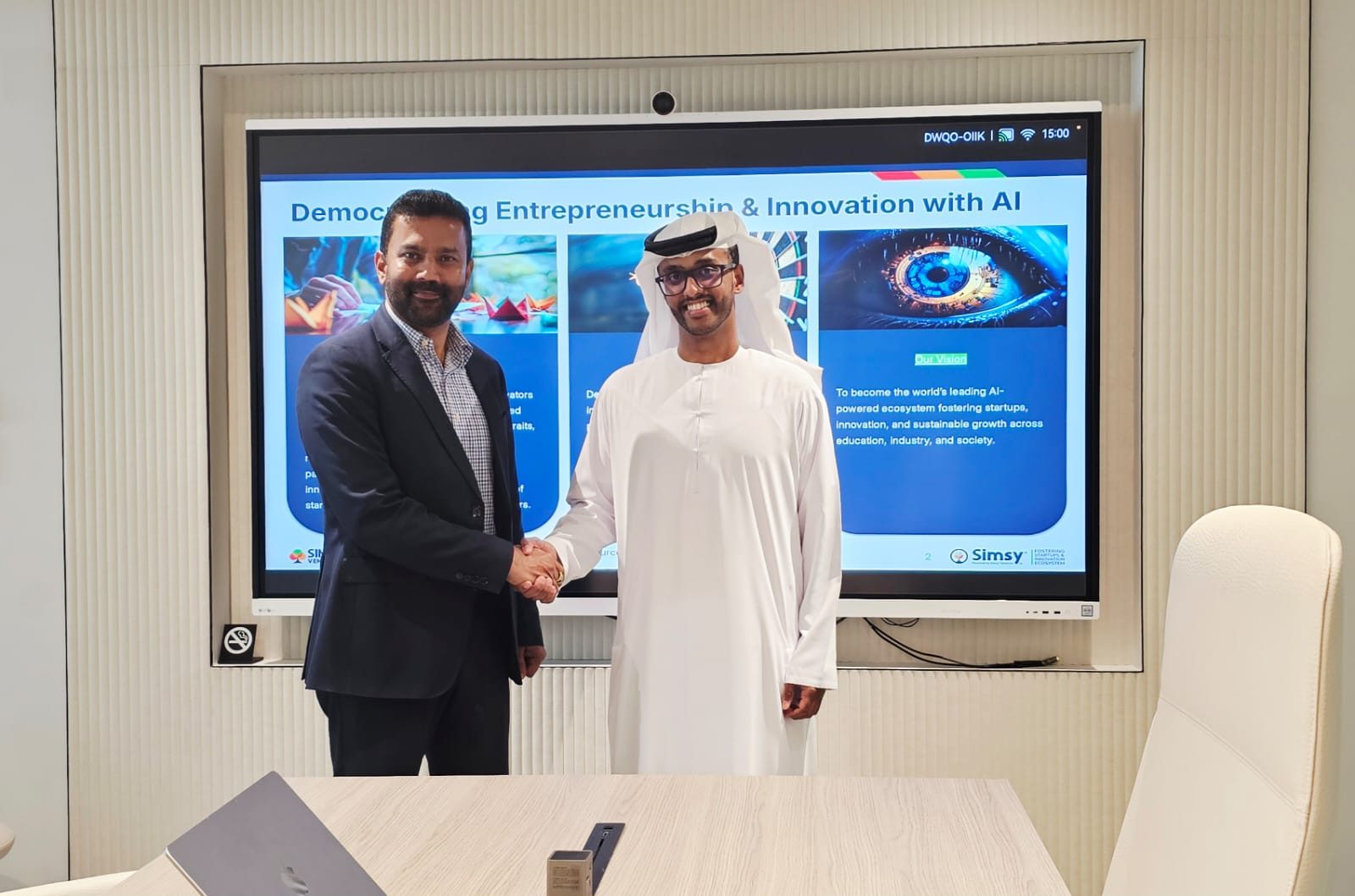 Ecosystem partnership — Simsy AI and Leadership Enrichment Consultancy