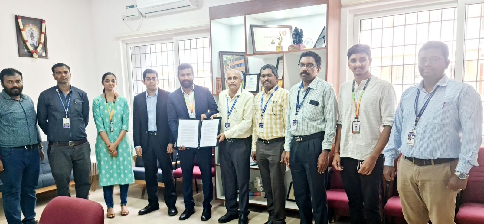 Ecosystem partnership — Simsy AI and Nitte Meenakshi Institute of Technology