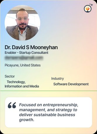 Dr David S Mooneyhan &mdash; Consultant on Simsy AI