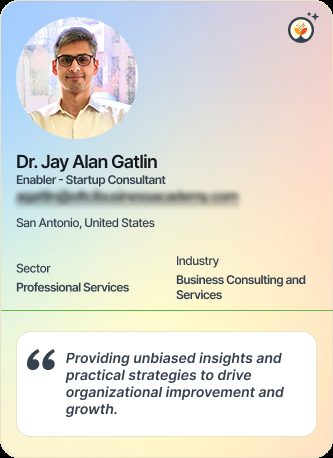 Dr Jay Alan Gatlin &mdash; Consultant on Simsy AI