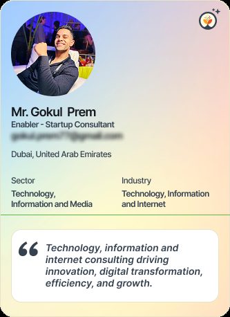 Mr Gokul Prem &mdash; Consultant on Simsy AI