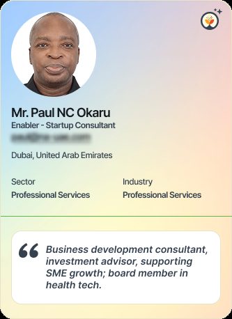 Mr Paul Nc Okaru &mdash; Consultant on Simsy AI