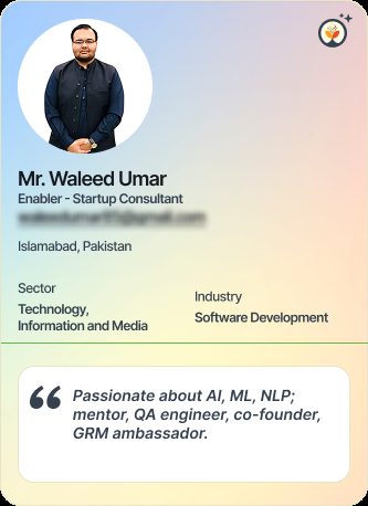 Mr Waleed Umar &mdash; Consultant on Simsy AI