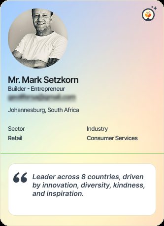 Mr Mark Setzkorn &mdash; Entrepreneur on Simsy AI