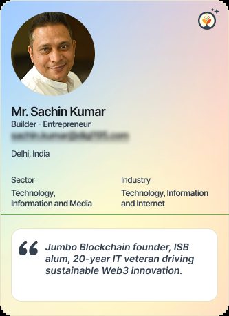 Mr Sachin Kumar &mdash; Entrepreneur on Simsy AI