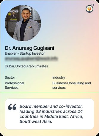 Dr Anuraag Guglaani &mdash; Investor persona on Simsy AI