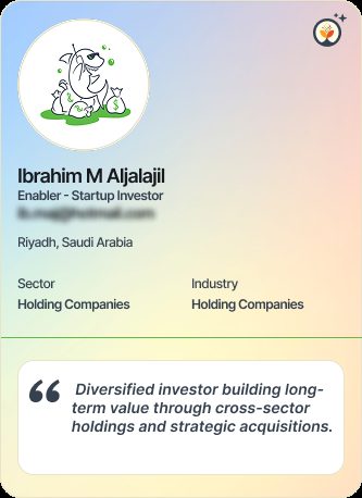 Ibrahim &mdash; Investor persona on Simsy AI
