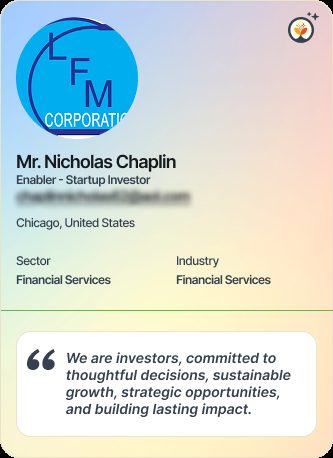 Mr Nicholas Chaplin &mdash; Investor persona on Simsy AI