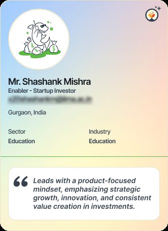 Shashank &mdash; Investor persona on Simsy AI