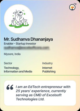 Sudhanva &mdash; Investor persona on Simsy AI