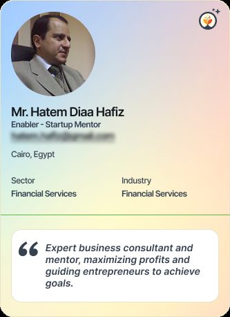 Mr Hatem Diaa Hafiz &mdash; Mentor on Simsy AI