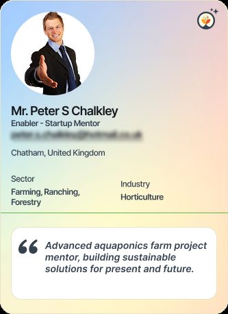 Mr Peter S Chalkley &mdash; Mentor on Simsy AI