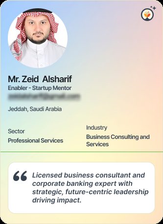 Mr Zeid Alsharif &mdash; Mentor on Simsy AI