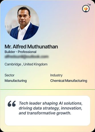 Mr Alfred Muthunathan &mdash; Professional on Simsy AI
