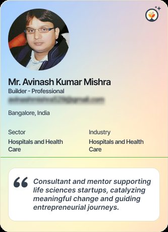 Mr Avinash Kumar Mishra &mdash; Professional on Simsy AI