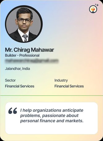 Mr Chirag Mahawar &mdash; Professional on Simsy AI
