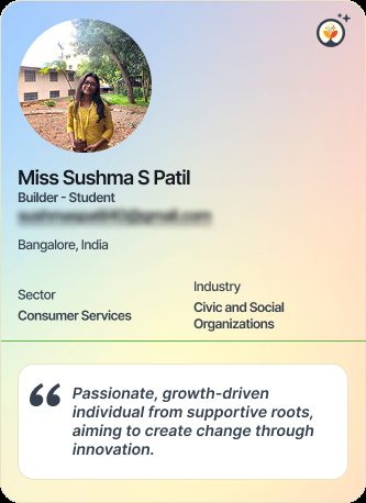 Miss Sushma S Patil &mdash; Student on Simsy AI