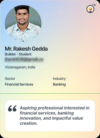 Mr Rakesh Gedda &mdash; Student on Simsy AI