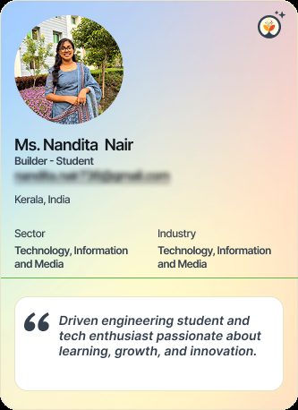 Ms Nandita Nair &mdash; Student on Simsy AI