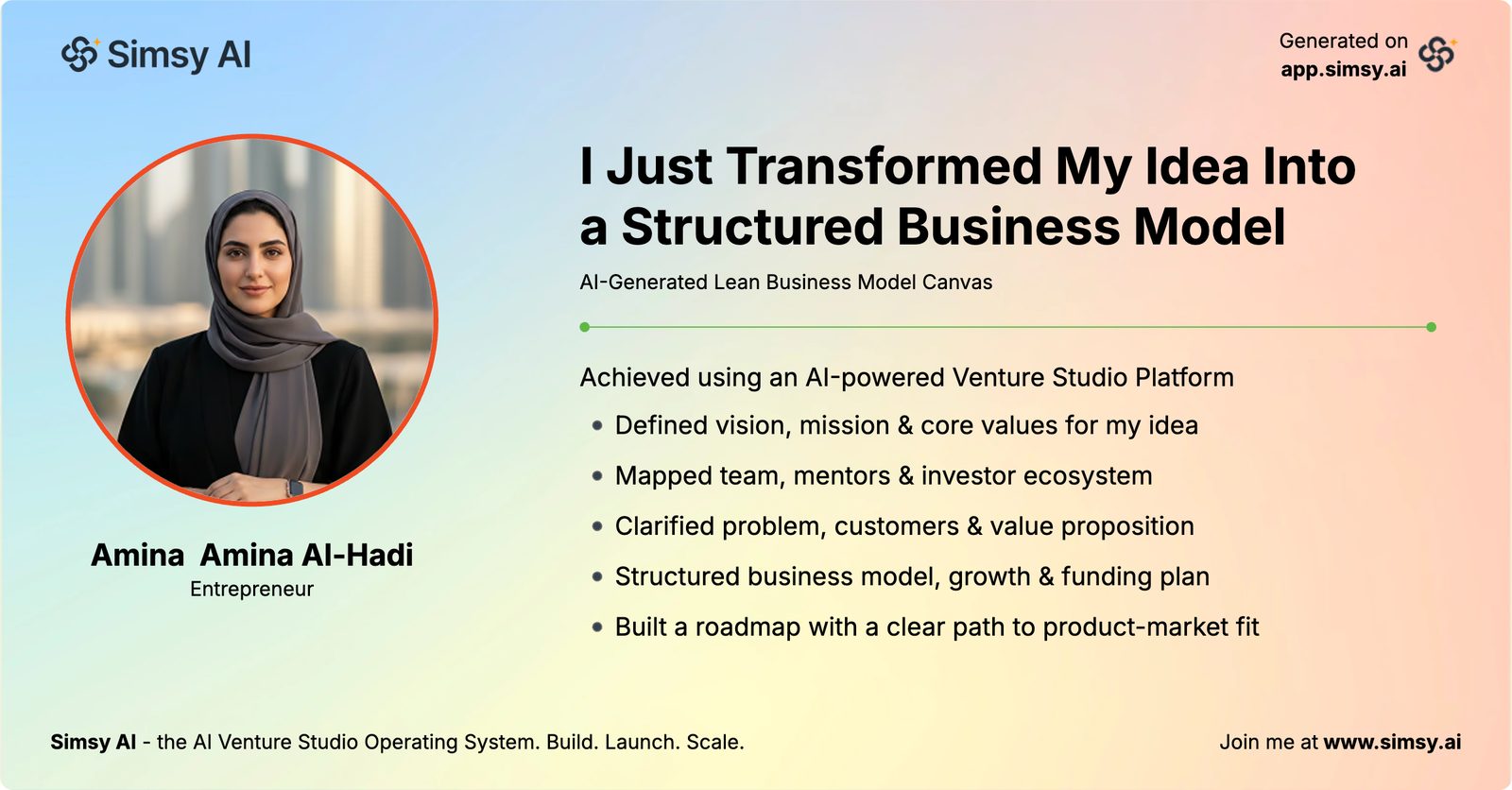 Business Model — Stage 4 · Build